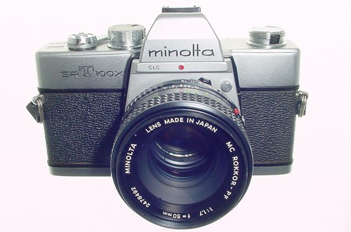 Minolta srt100x fotocamera - minolta,