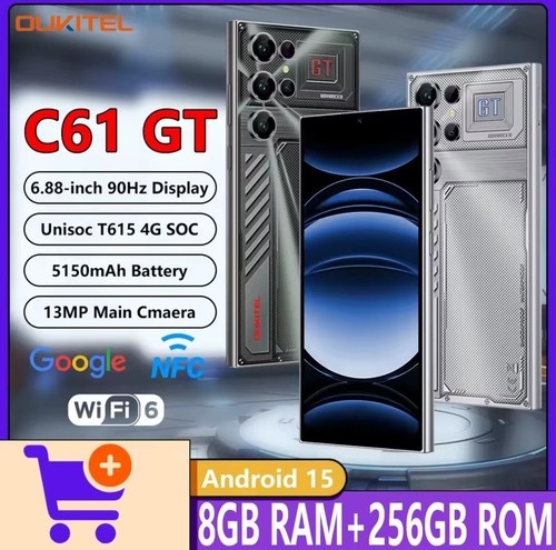 Oukitel c61 8gb 256gb - gt, 4g