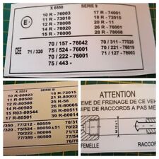 Autocollant MATRA compartiment