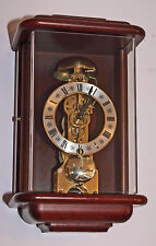 OROLOGIO PENDOLA HERMLE MECCANICO SCHELETTON CORTA CON GARANZIA