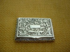Snuff Box Argento Orientale