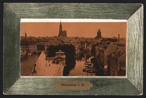 Cpa strassburg blick - strassburg, e.,