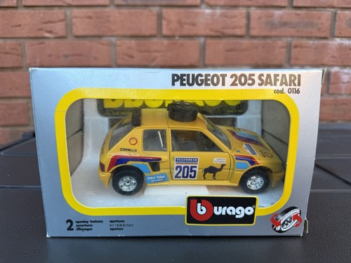Bburago 0116 peugeot 205 - bburago,