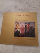 Vetro Murano Egidio Costantini Fucina degli Angeli Autografo