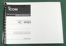 Icom r10 manuale di - icom, ic-r10