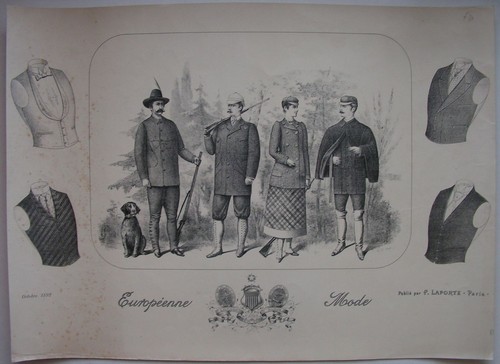 1892 european men fashion - 1892, men's