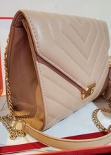 Borsa Donna In EcoPelle Medie Dimensioni Color Pesca