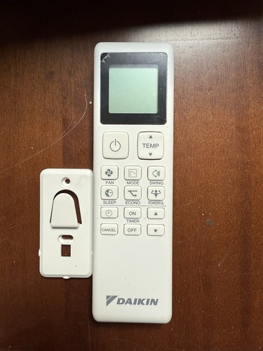 Daikin remote control - daikin,