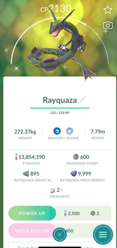 Pokemon shiny rayquaza - shiny,
