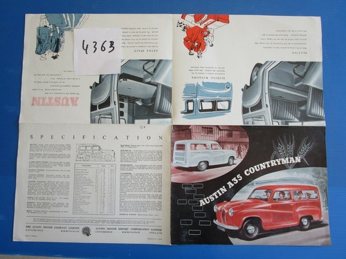 4363 austin a35 - /,