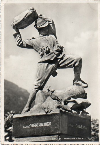 Alpini edolo monumento - alpini,