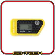 CONTA ORE MOTO CROSS CONTAORE Giallo ENDURO MOTARD DIGITALE WIRELESS SENZA FILI