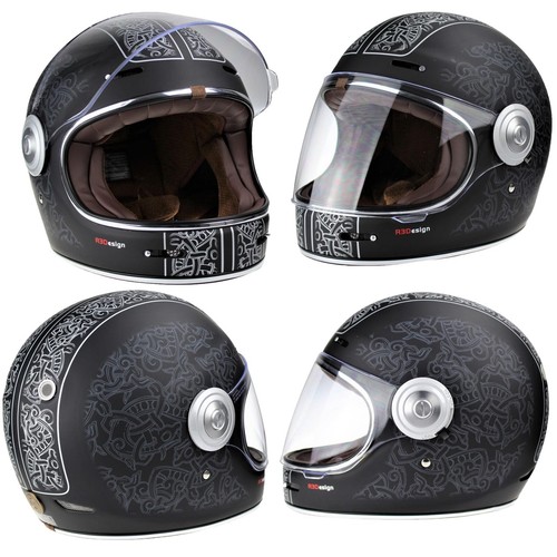 Casco moto retrò viper f659 - moto,