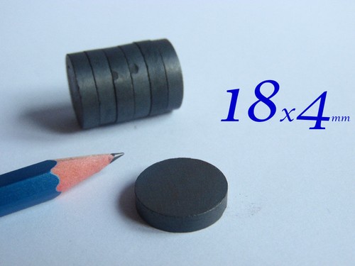 Magneti ferrite 18x4mm varie - magneti,