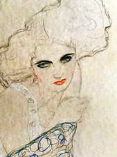 Gustav Klimt Litografia COA