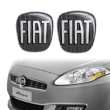 Adesivo Fiat 3D Ricambio Logo