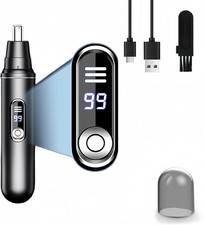 Taglia Naso,Tagliapeli Naso E Orecchie Professionale Indolore, Ricaricabile USB 