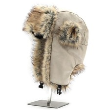 Uomo Pelliccia Finta Pelle