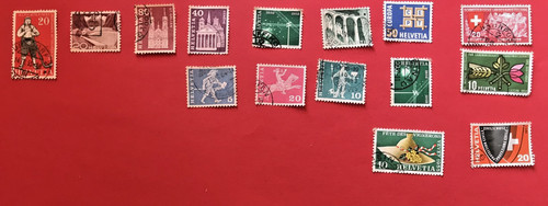 Set lotto francobolli - 15,