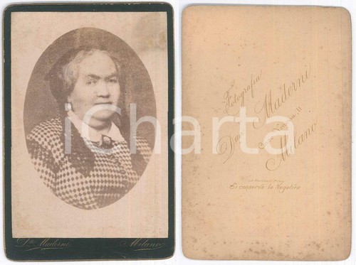 1890 milano donna con velo - ca,
