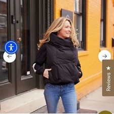 NWOT Black Waterproof Pretty