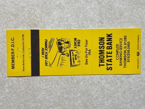 As590 vintage matchbook cover - as590,