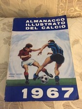ALMANACCO ILLUSTRATO DEL CALCIO ITALIANO 1967 EDIZIONI CARCANO ORIGINALE