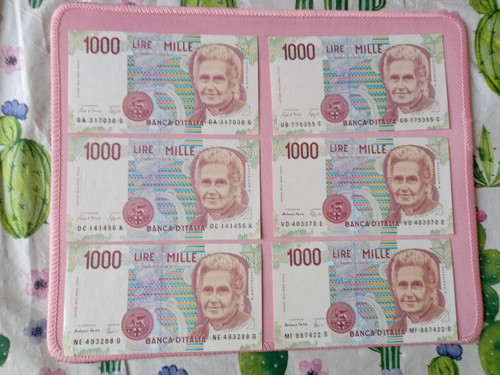 Lotto banconote 1000 - lotto, 7