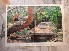 POSTER Maserati Mistral Spider 70X50 Pieghevole