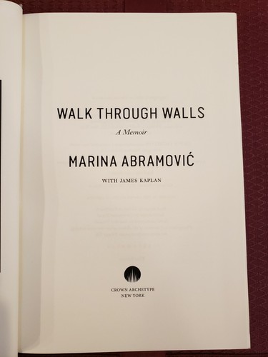 Marina abramovic walk through - marina,