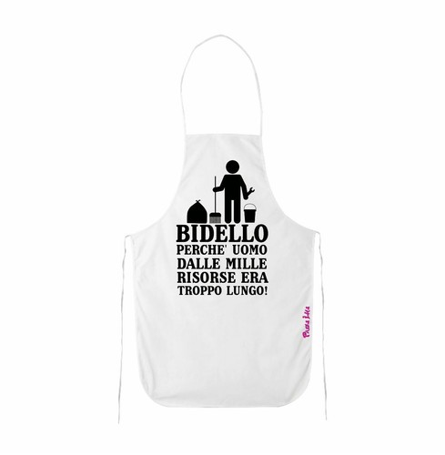 Grembiule bianco cucina - grembiule,