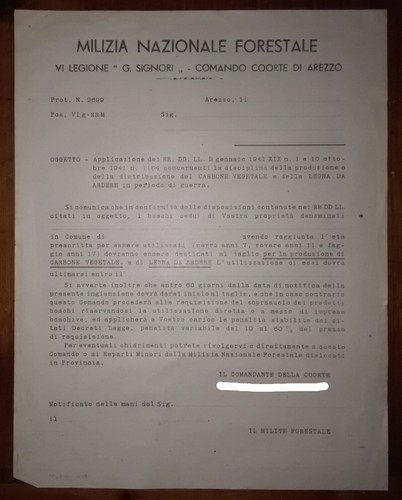 Milizia nazionale forestale - nazionale,