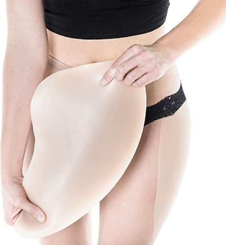 Silicone hip butt pad - hip,