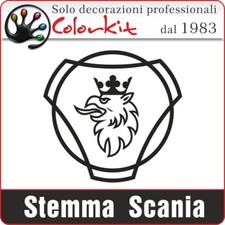 Adesivo stemma Scania