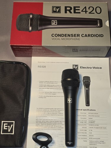 Electro voice re420 microfono - re420,