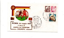 Busta Finale Coppa Campioni  Roma 1984  e annullo
