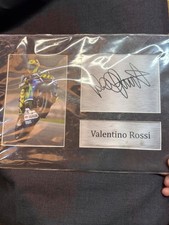 Autografo Valentino Rossi su