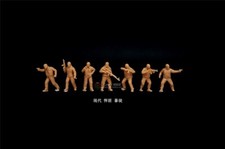 Modello gruppo 7 uomini "Crips