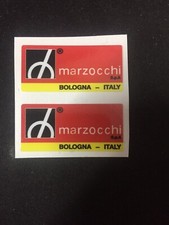 Coppia adesivi marzocchi - coppia, x