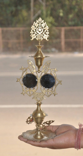 Vintage ottone specchio - in,
