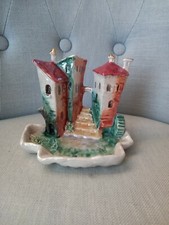 Vintage Ceramica decorativa figurale torri G. Girardi 721 Italy vasetto