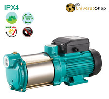 ELETTROPOMPA AUTOCLAVE SILENZIOSA AUTOADESCANTE MOTORE ACQUA 0,50 HP