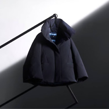 Uniqlo x Jil Sander +J Piumino Ibrido Donna Nero Edizione Limitata Giappone Raro