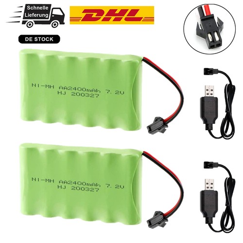 Batteria v 2400 mah - batteria, 7,2
