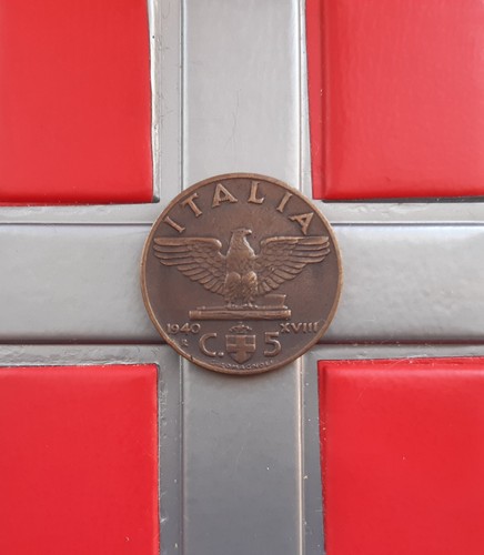 5 centesimi 1940 xviii - ,