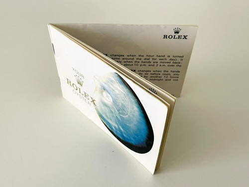 Rolex booklet your - rolex,