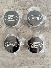 4x TAPPI CENTRALI FORD NERI