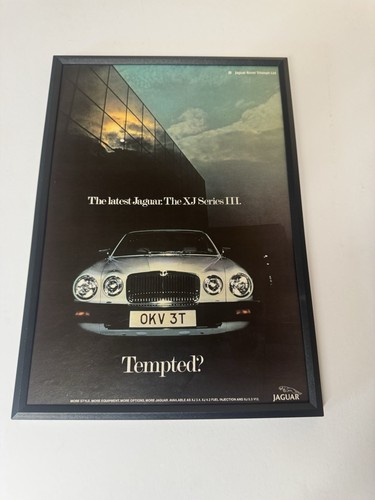 Framed original 1978 jaguar - original,