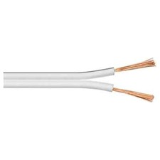 cavo audio piattina stereo altoparlanti 2x0,75 cca altoparlante bipolare 50 mt