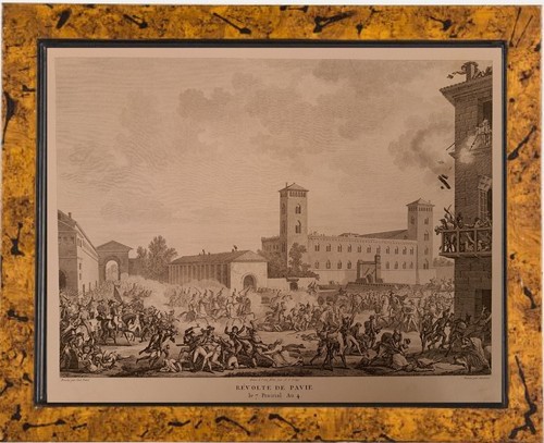 Stampa antica acquaforte - antica,
